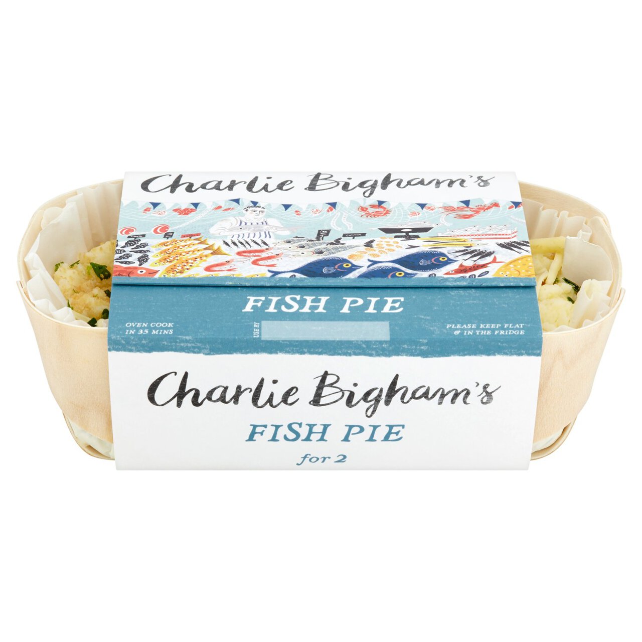Charlie Bigham's Fish Pie for 2 655g