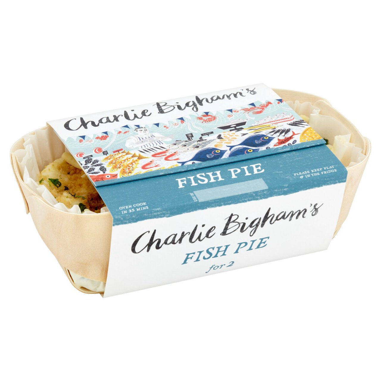 Charlie Bigham's Fish Pie for 2 655g