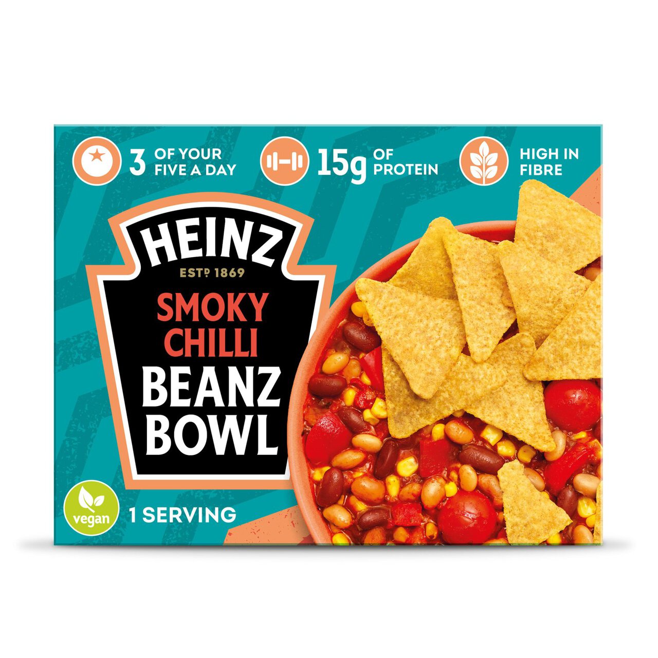 Heinz Smoky Chilli Beans Bowl 410g