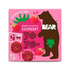 BEAR Fruit Yoyos Raspberry Multipack 5 x 20g