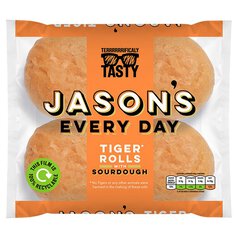 Jasons Tiger rolls 4 per pack