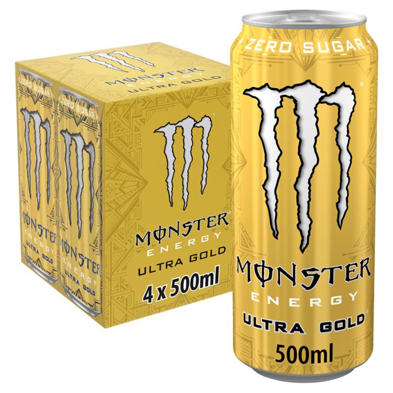 Monster Energy Ultra Gold 4 x 500ml