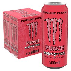 Monster Energy Pipeline Punch 4 x 500ml