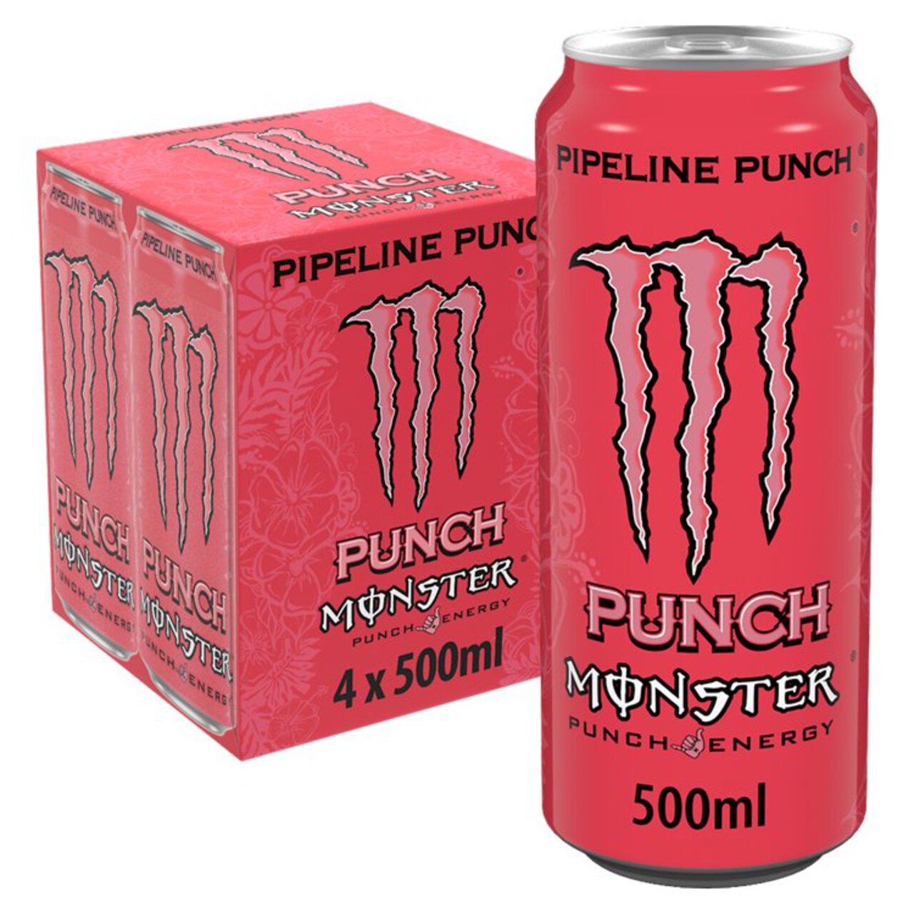 Monster Energy Drink Pipeline Punch 4 x 500ml
