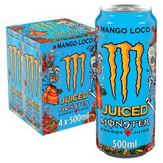 Monster Energy Mango Loco 4 x 500ml