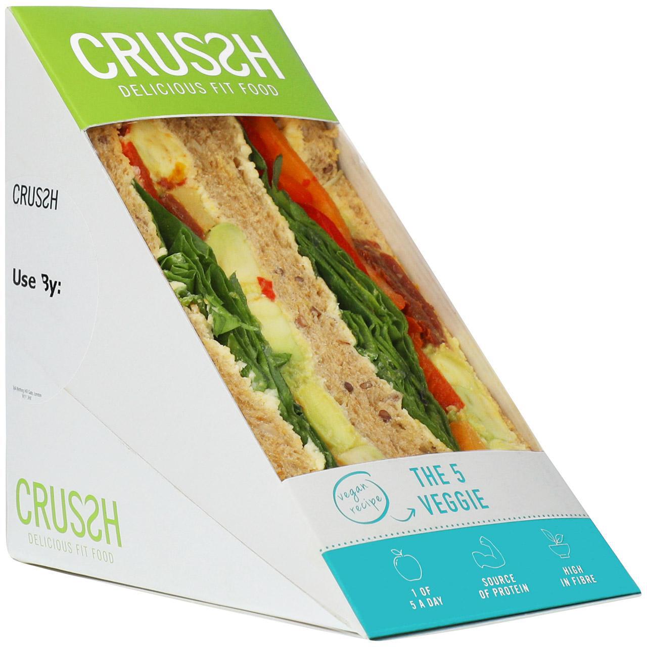 Crussh 5 Veggie Sandwich
