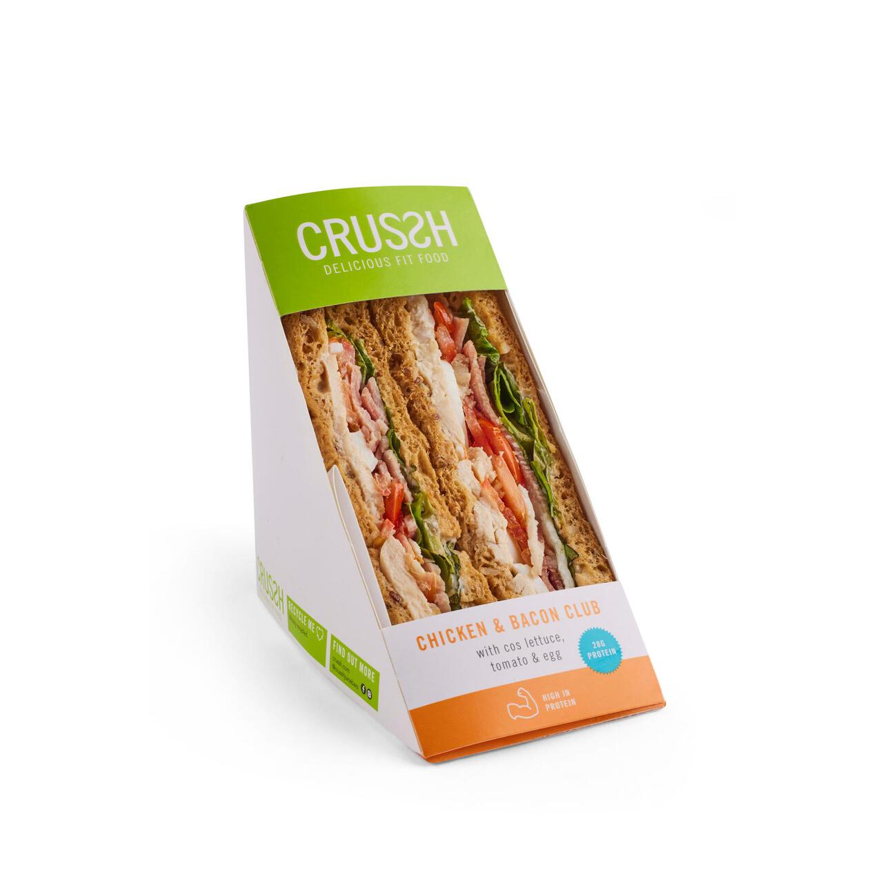 Crussh Chicken & Bacon Club Sandwich