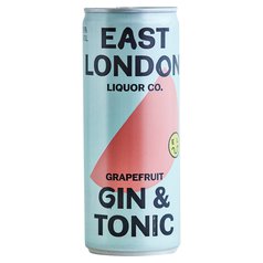 East London Liquor Grapefruit Gin & Tonic 250ml
