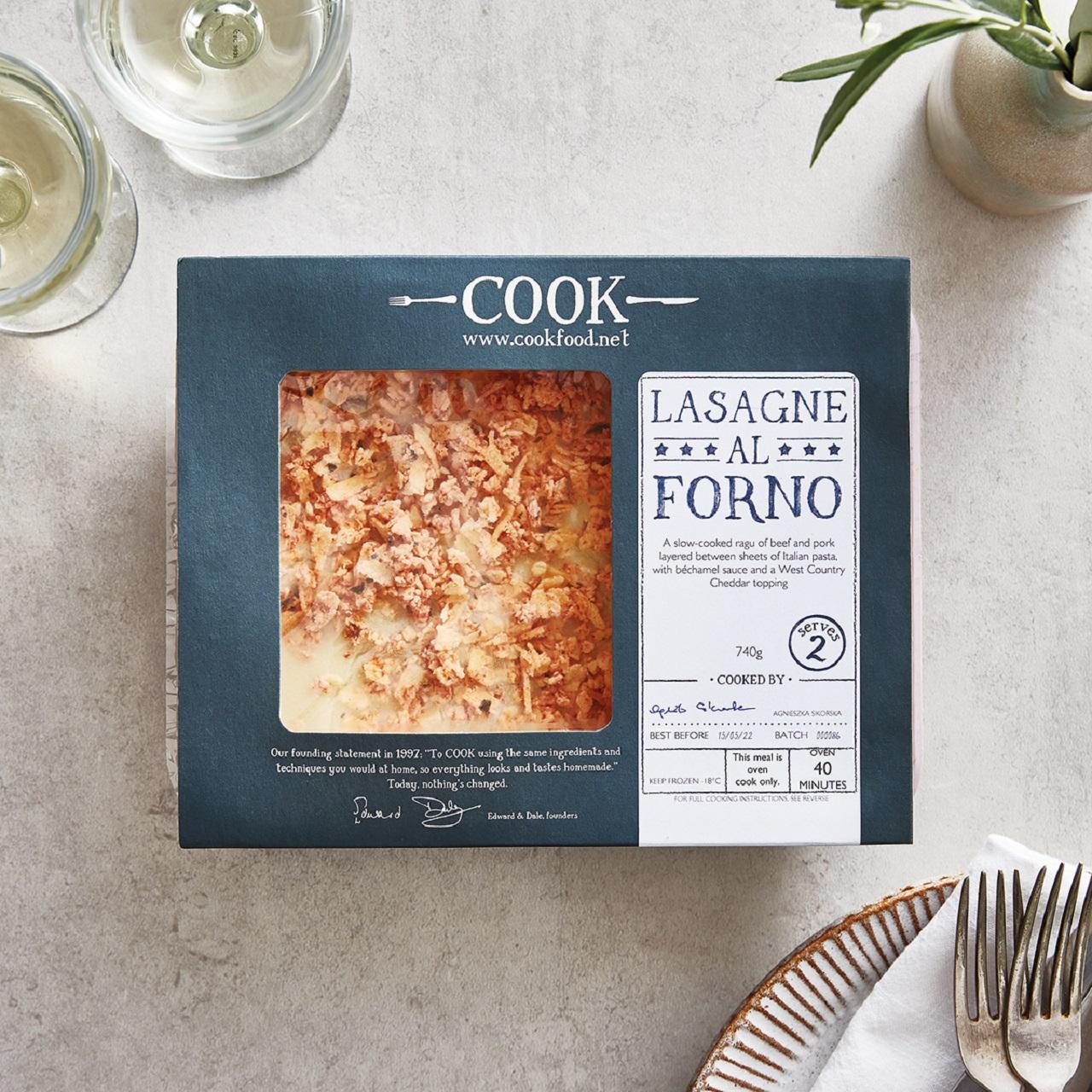 COOK Lasagne al Forno 740g