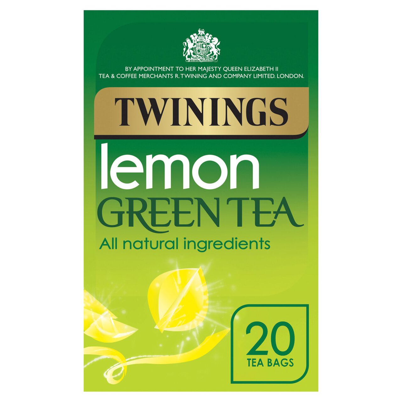 Twinings Lemon Green Tea, 20 Tea Bags 20 per pack