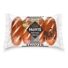 Hovis Premium Hot Dog Rolls 4 per pack
