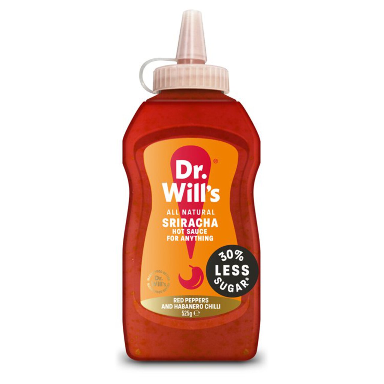 Dr. Will's Sriracha Squeezy 525g
