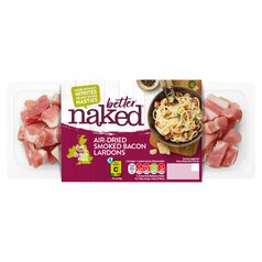 Better Naked Smoked Bacon Lardons 180g