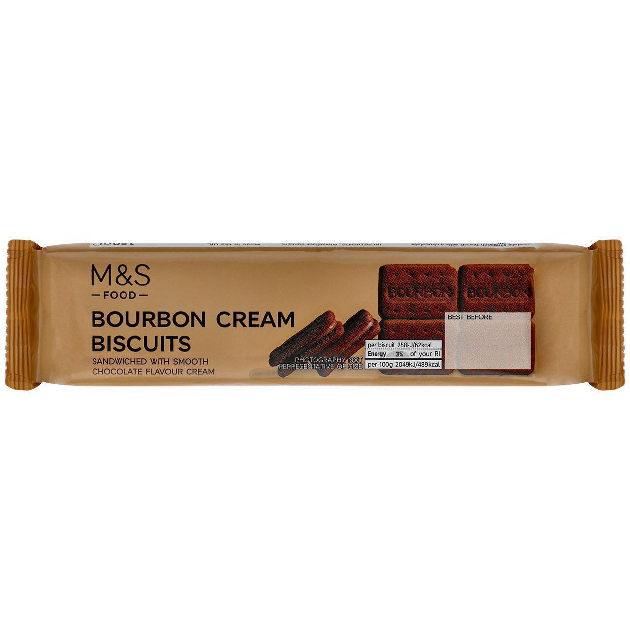 M&S Bourbon Cream Biscuits 150g