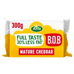 Arla Bob Mature Cheddar Cheese 300g