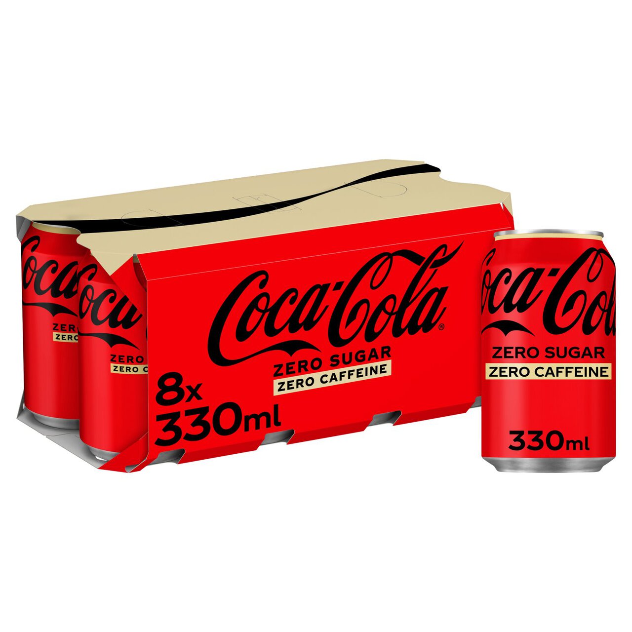 Coca-Cola Zero Caffeine Free 8 x 330ml