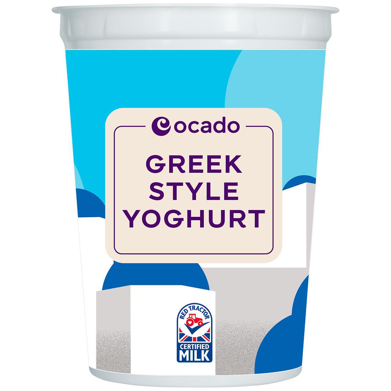 Ocado Greek Style Natural Yoghurt 500g
