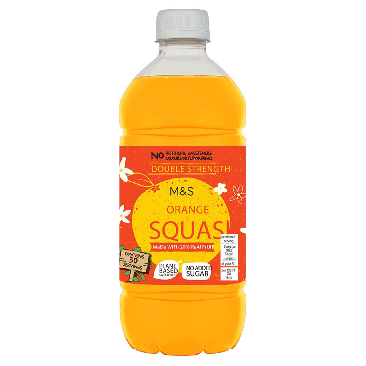 M&S Orange Squash 750ml