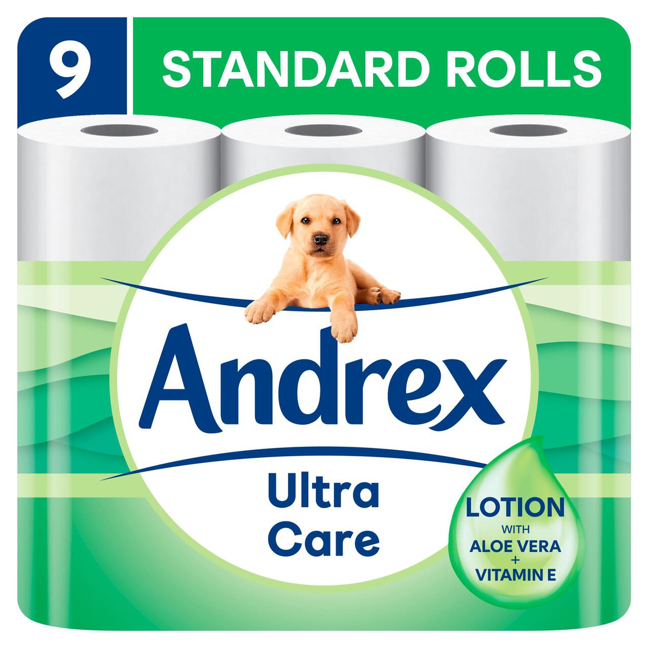 Andrex Ultra Care Toilet Roll 9 per pack