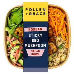 Pollen + Grace Korean Sticky BBQ Mushroom Salad Bowl