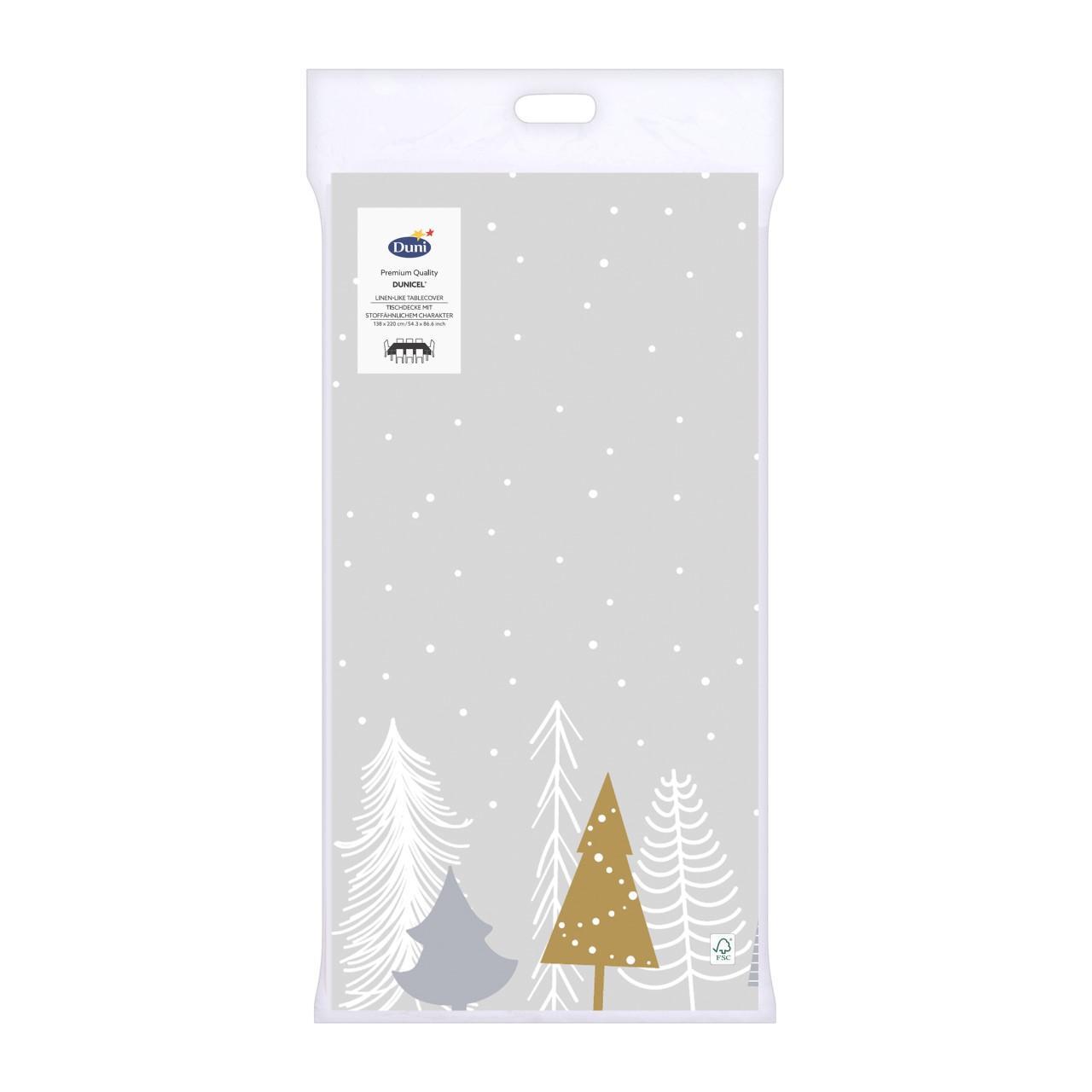 Winter Trees Christmas Tablecover