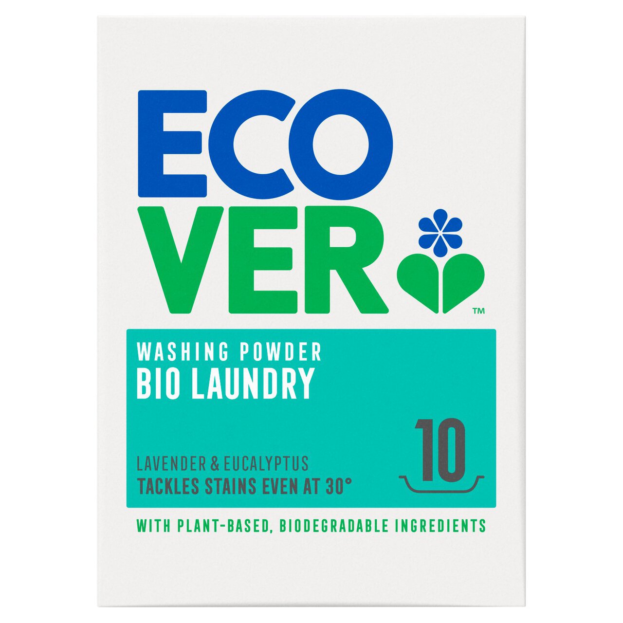 Ecover Concentrated Bio Laundry Powder 10 Washes 750g