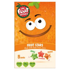 The Fruit Factory Fruit Stars 5 x 20g