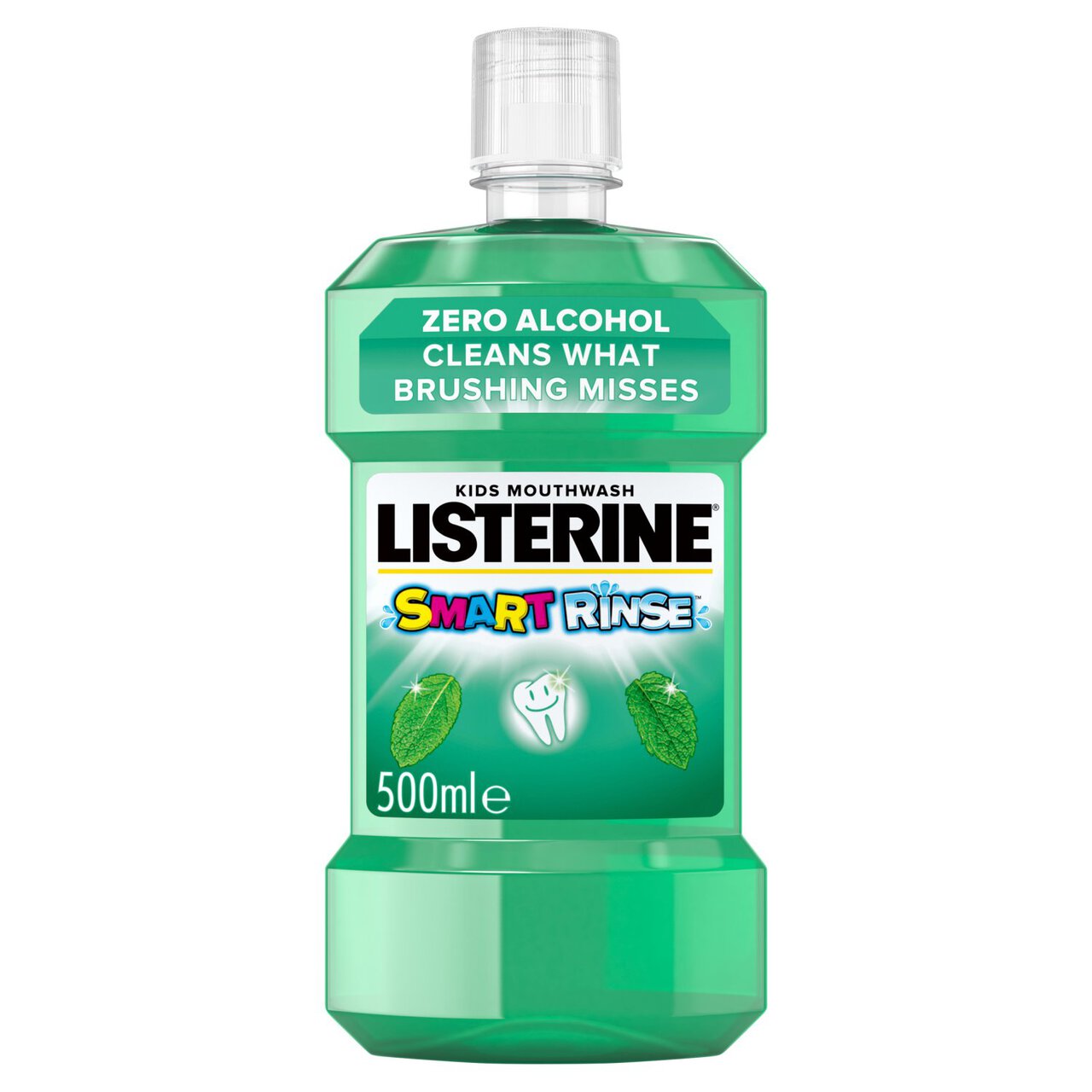 Listerine Smart Rinse Mild Mint for Kids 6+ 500ml