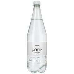 M&S Soda Water 1l