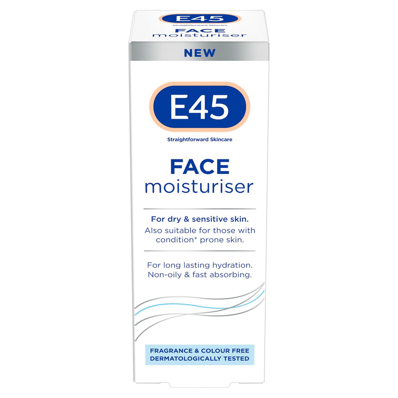 E45 Face Moisturiser For Dry & Sensitive Skin 50ml