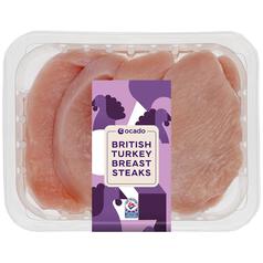 Ocado British Turkey Breast Steaks 500g