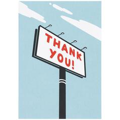 M&S Sign Post Thank You Card
