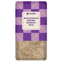 Ocado Wholegrain Brown Basmati Rice 1kg