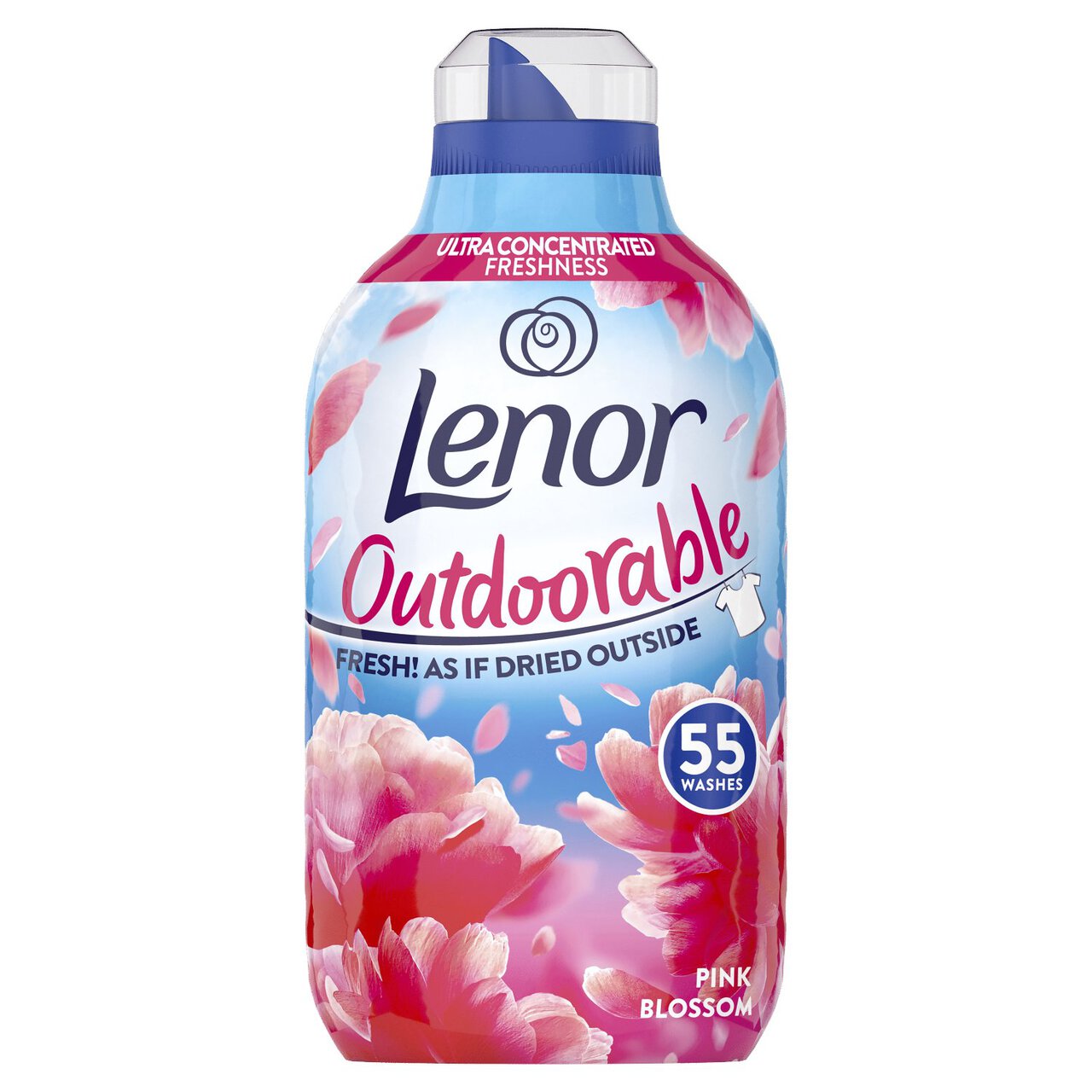 Lenor Outdoorable Fabric Conditioner Pink Blossom 770ml | Zoom