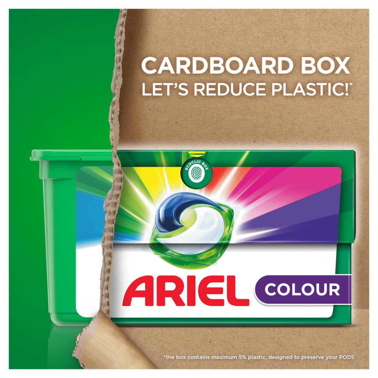 Ariel 3in1 Colour Pods Washing Capsules 25 Washes 25 per pack