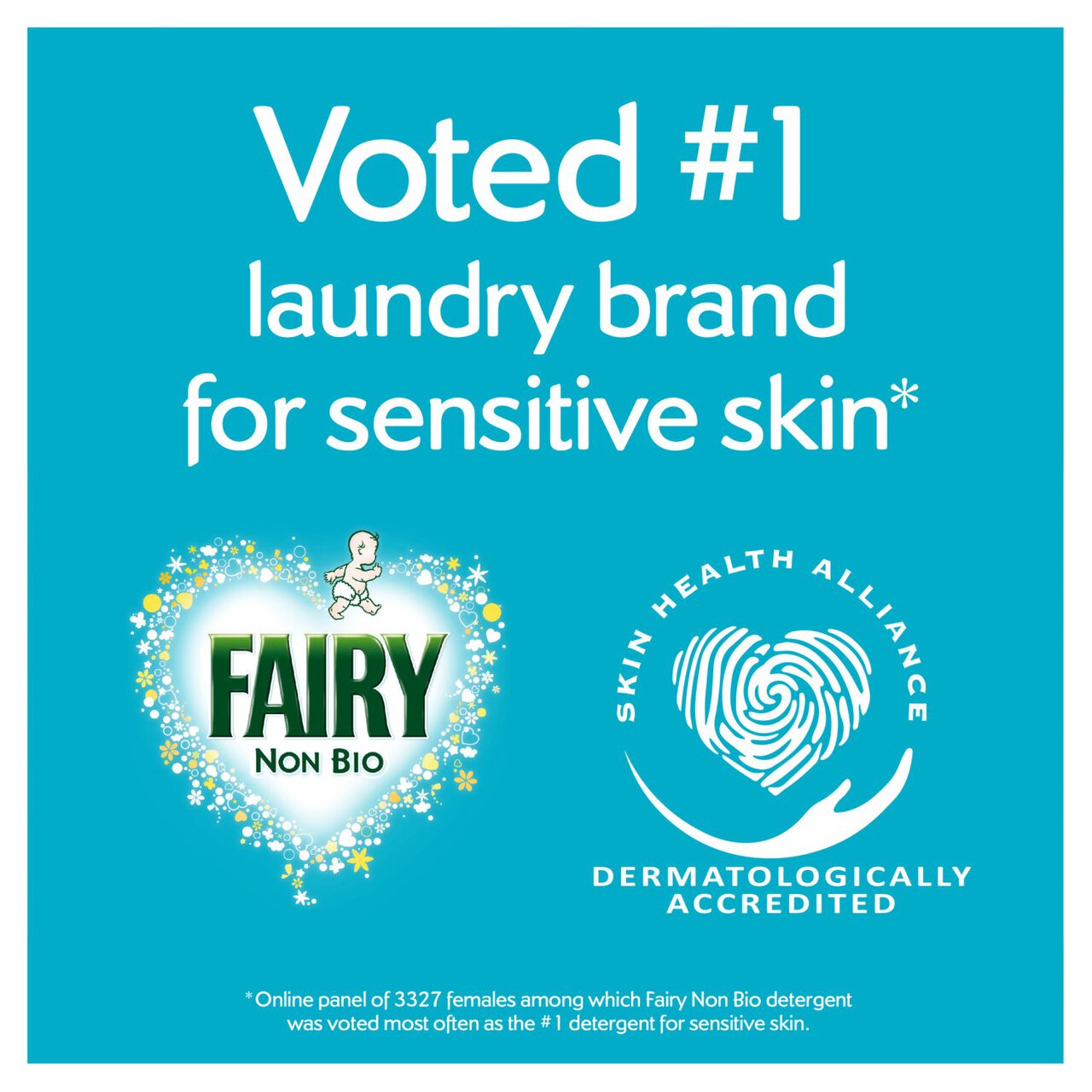 Fairy Non Bio Washing Liquid Gel For Sensitive Skin 35 Washes 1225ml