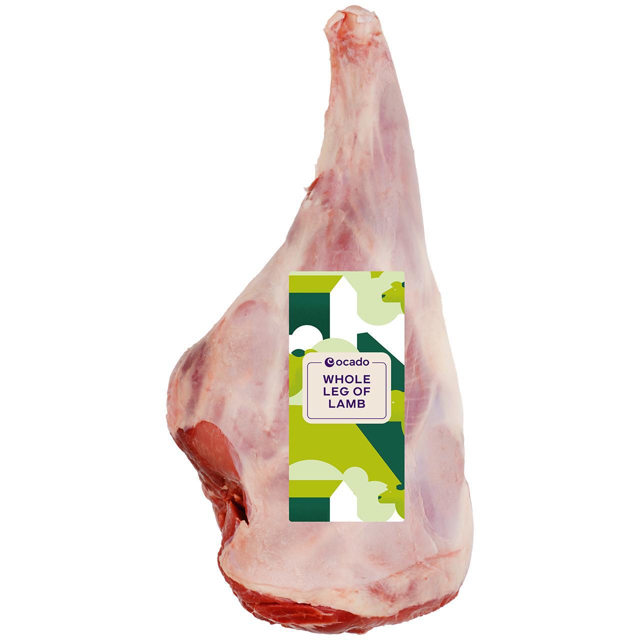 Ocado Whole Leg of Lamb Typically: 2250g