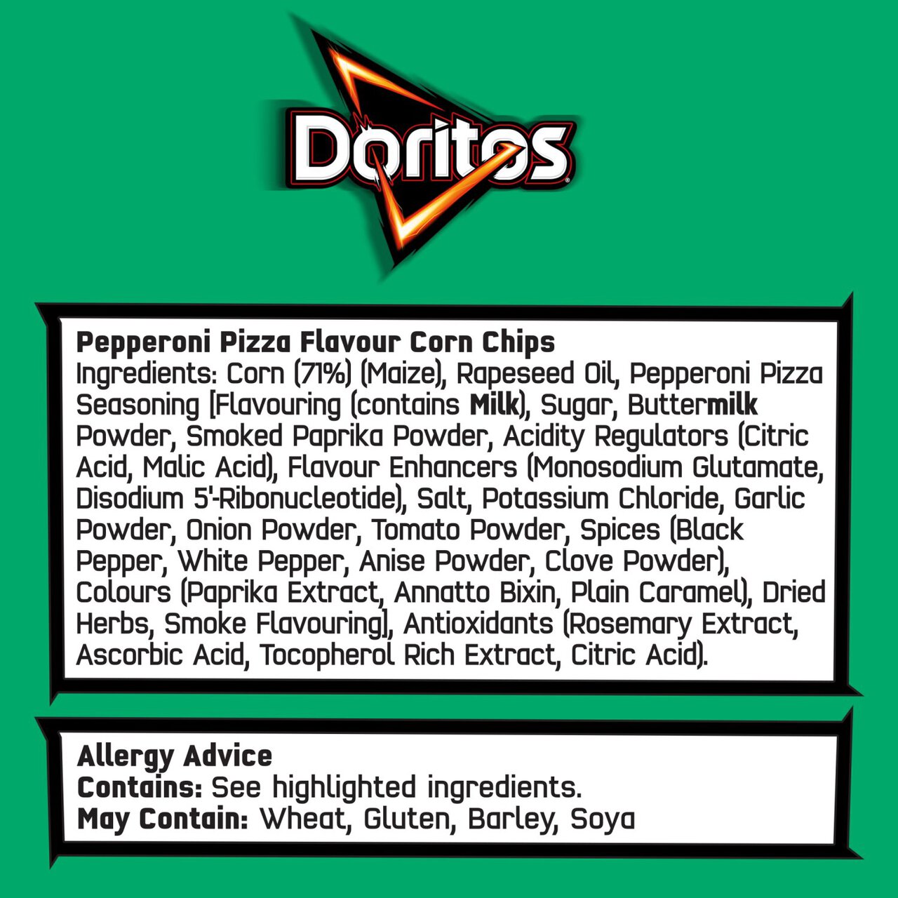 Doritos Loaded Pepperoni Pizza Tortilla Sharing Chips 180g Zoom