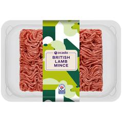 Ocado British Lamb Mince 20% Fat 500g