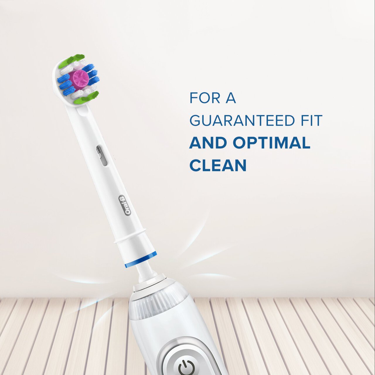 Oral-B 3DWhite Toothbrush Heads 4 per pack