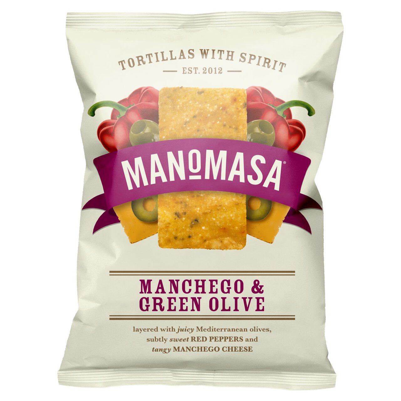 Manomasa Manchego & Green Olive 140g