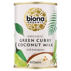 Biona Organic Green Curry Coconut Milk 400ml