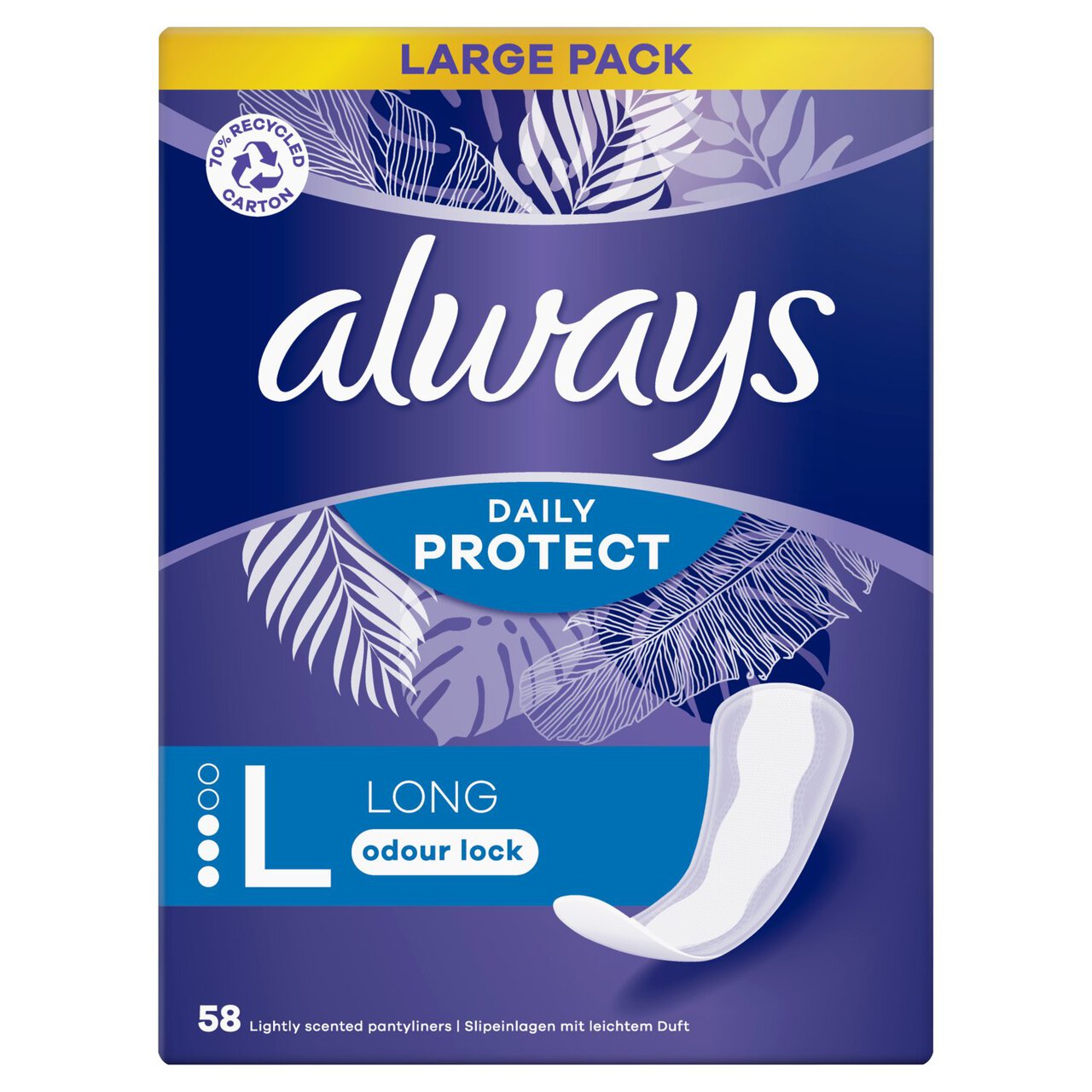 Always Dailies Extra Protect Panty liners