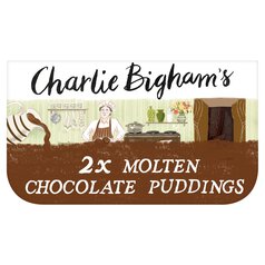 Charlie Bigham's Chocolate Molten Pudding 2 x 100g