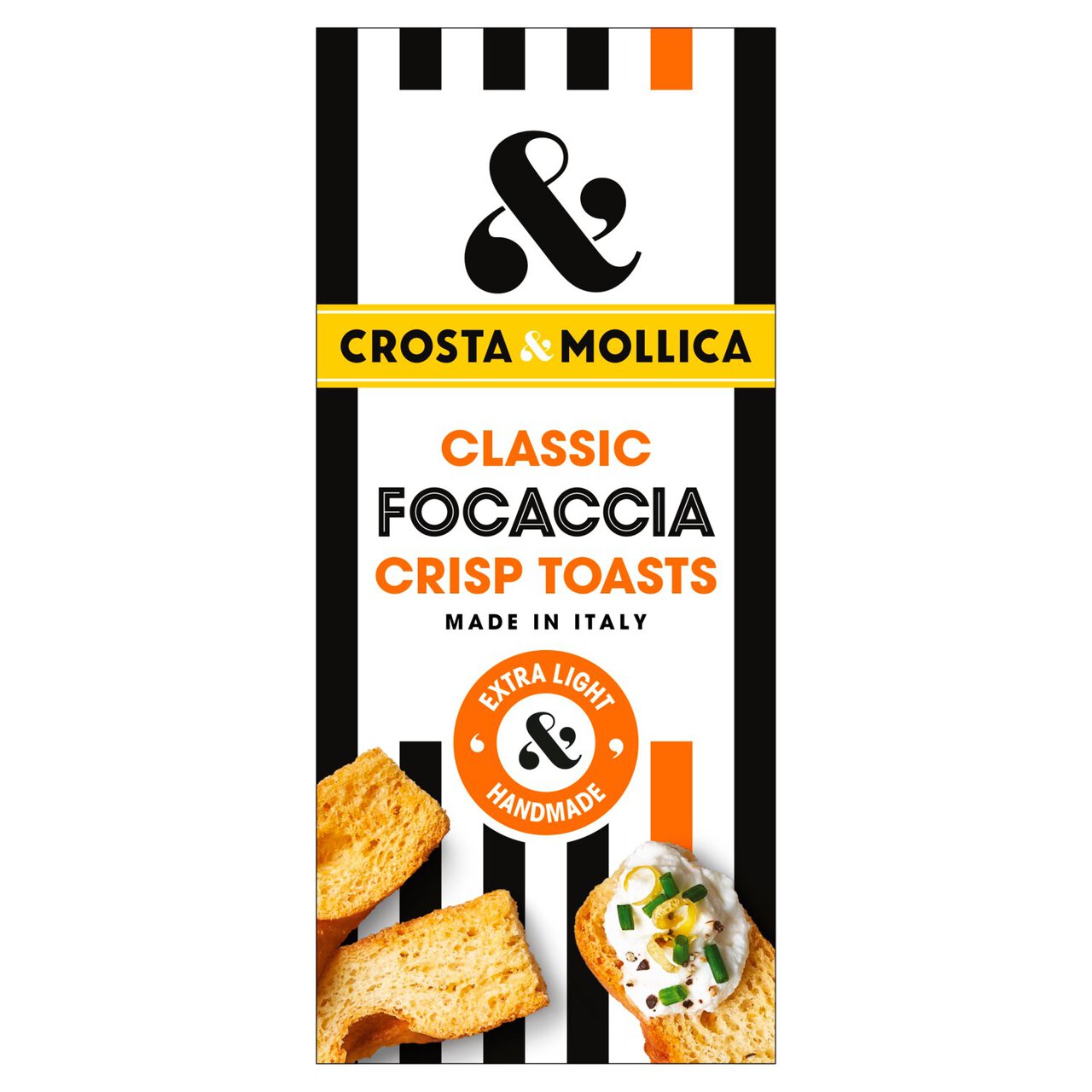 Crosta & Mollica Classic Focaccia Crisp Toasts 80g