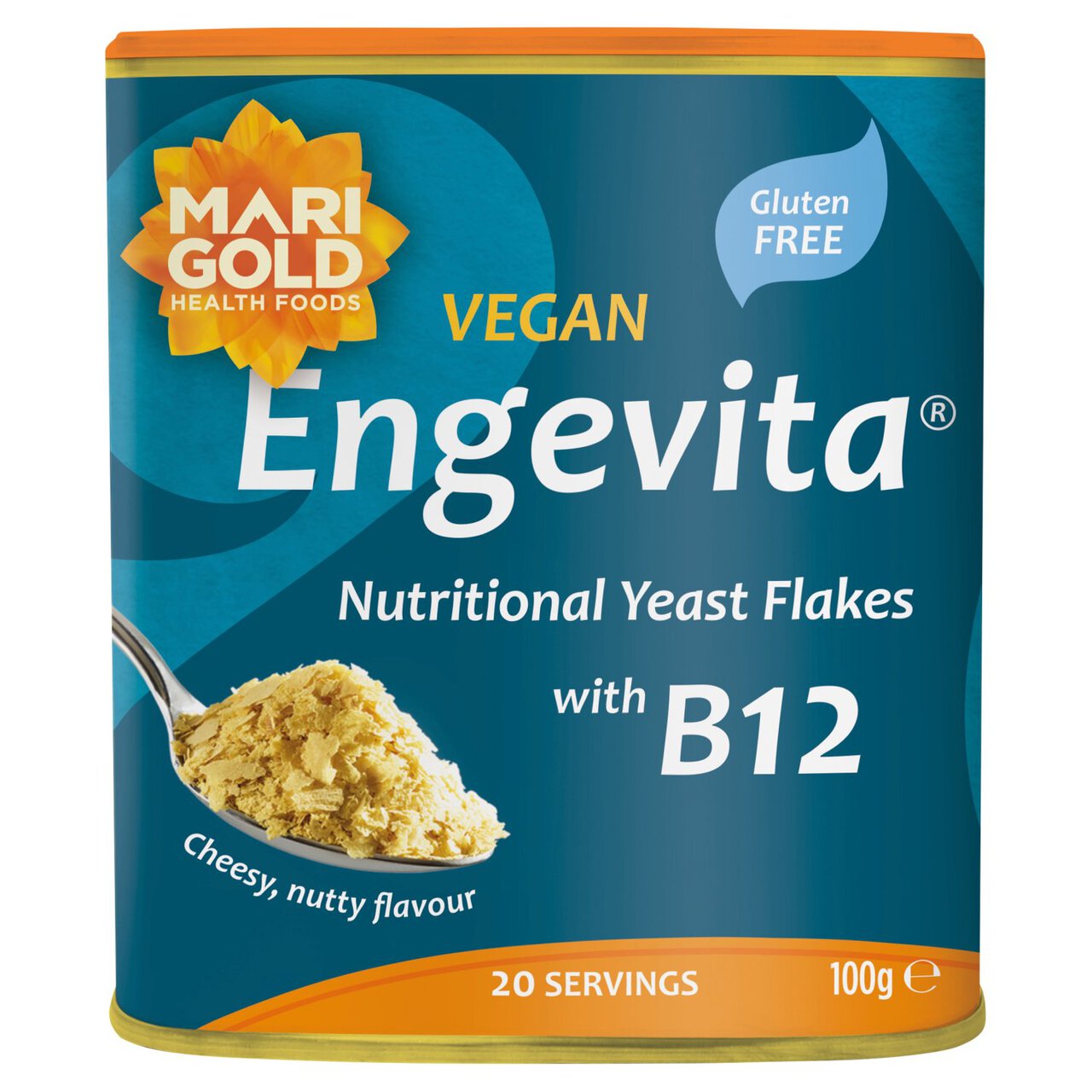 Marigold Engevita B12 Nutritional Yeast Flakes 100g
