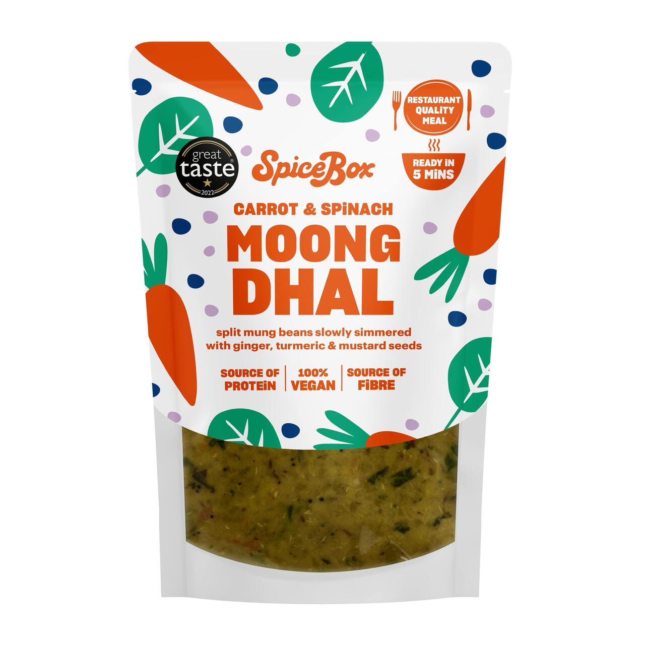 Spice Box - Carrot & Spinach Moong Dhal 475g