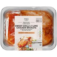 M&S Sweet Chilli & Lime Chicken Breasts 303g
