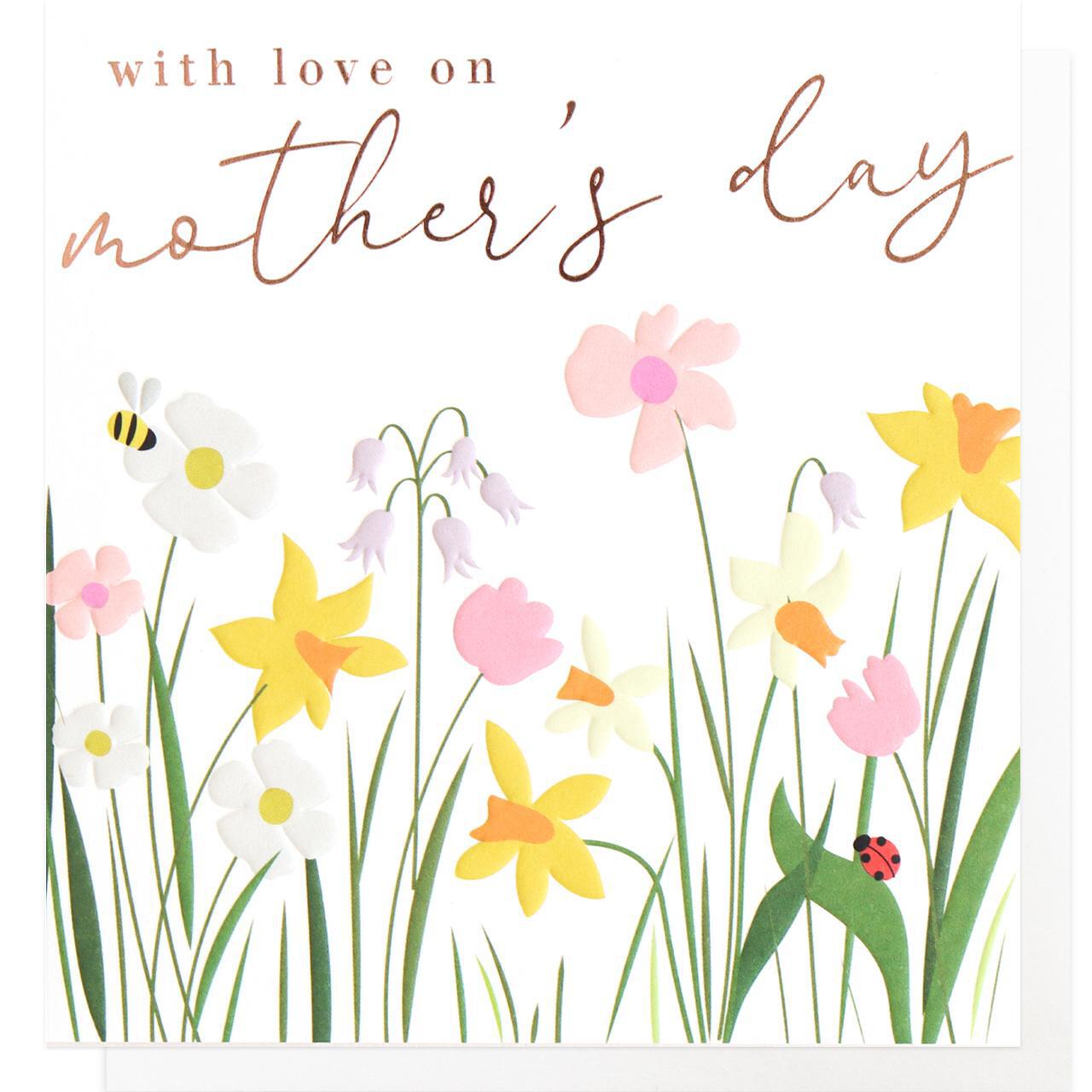 Caroline Gardner With Love on Mother's Day Card