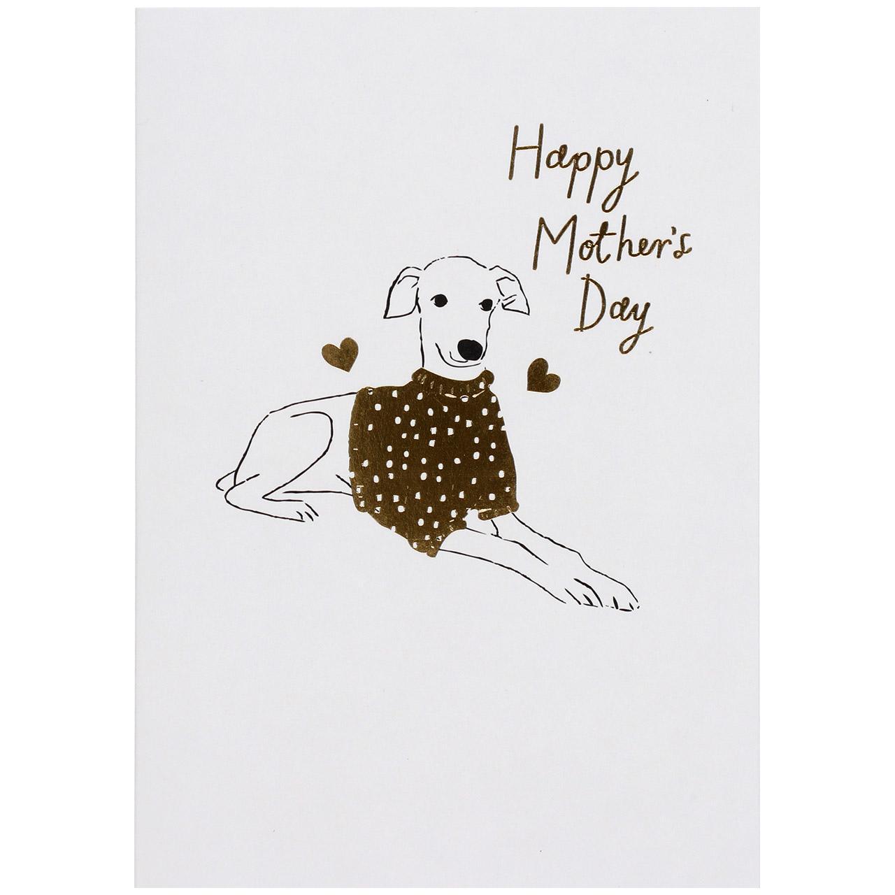 M&S Dog Happy Mother's Day Card